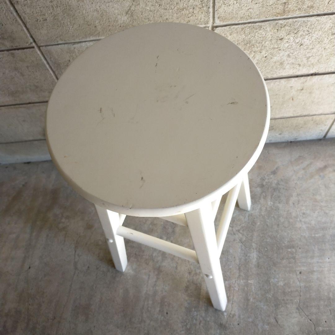 昭和レトロ・丸椅子・カウンターチェアー・木製・インテリア雑貨・ガーデニング・