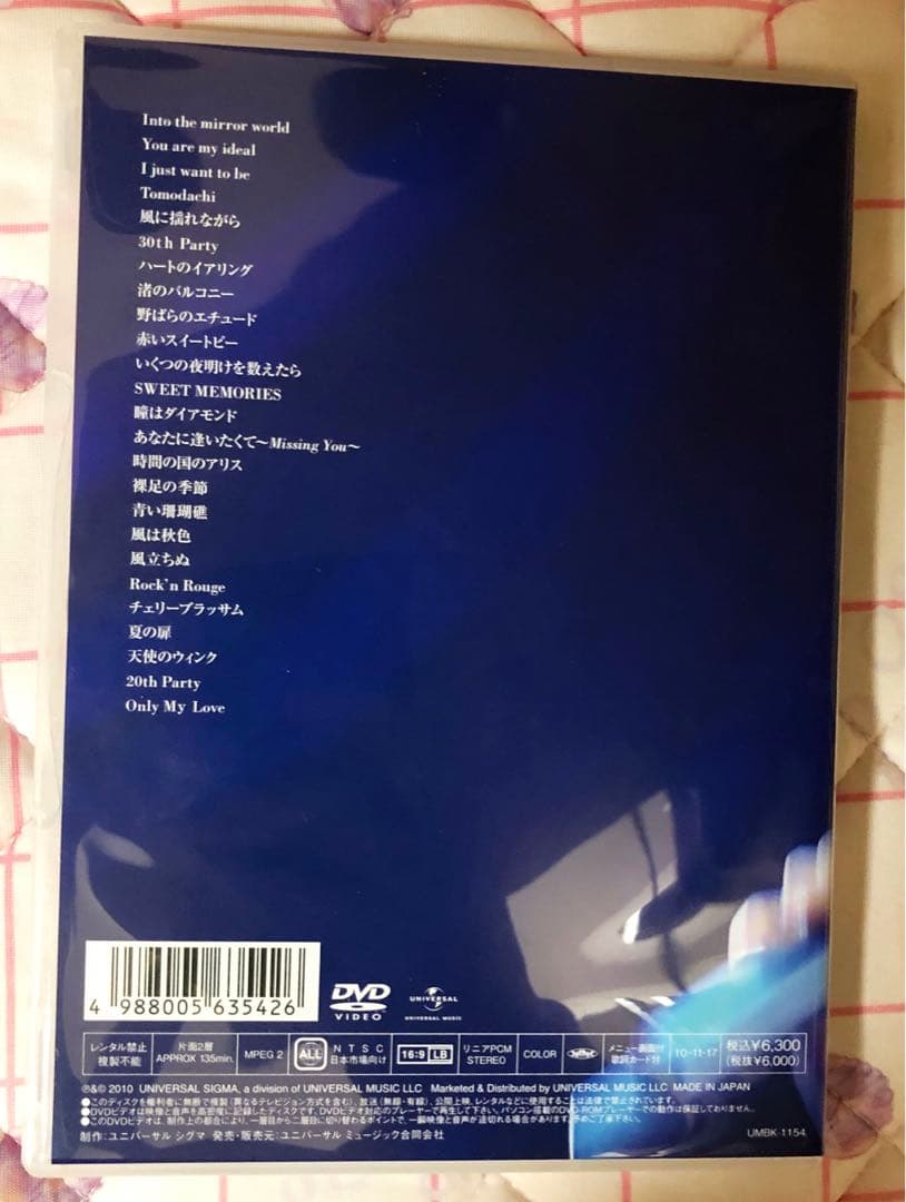 松田聖子CONCERT TOUR DVD 5タイトル