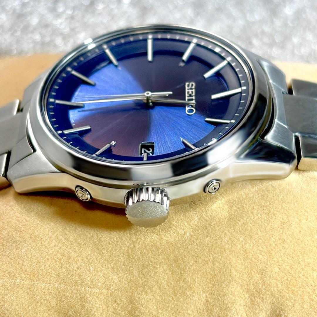 SEIKO ソーラー電波 SBTM231 7B24-0BJ0 ブルー 超美品