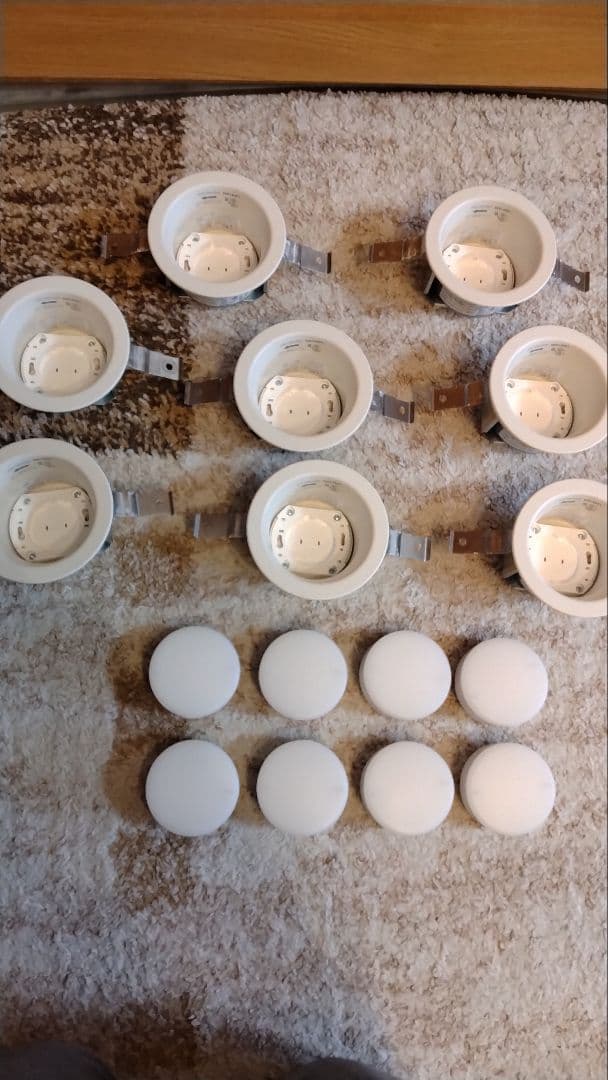 Panasonicダウンライト8個セットLGD9100K＋LLD2000LCE1