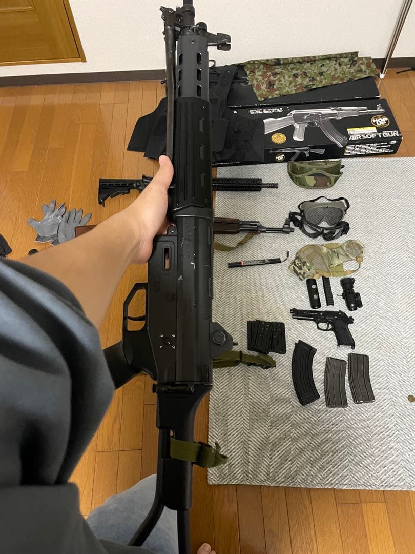 サバゲー引退装備品セット