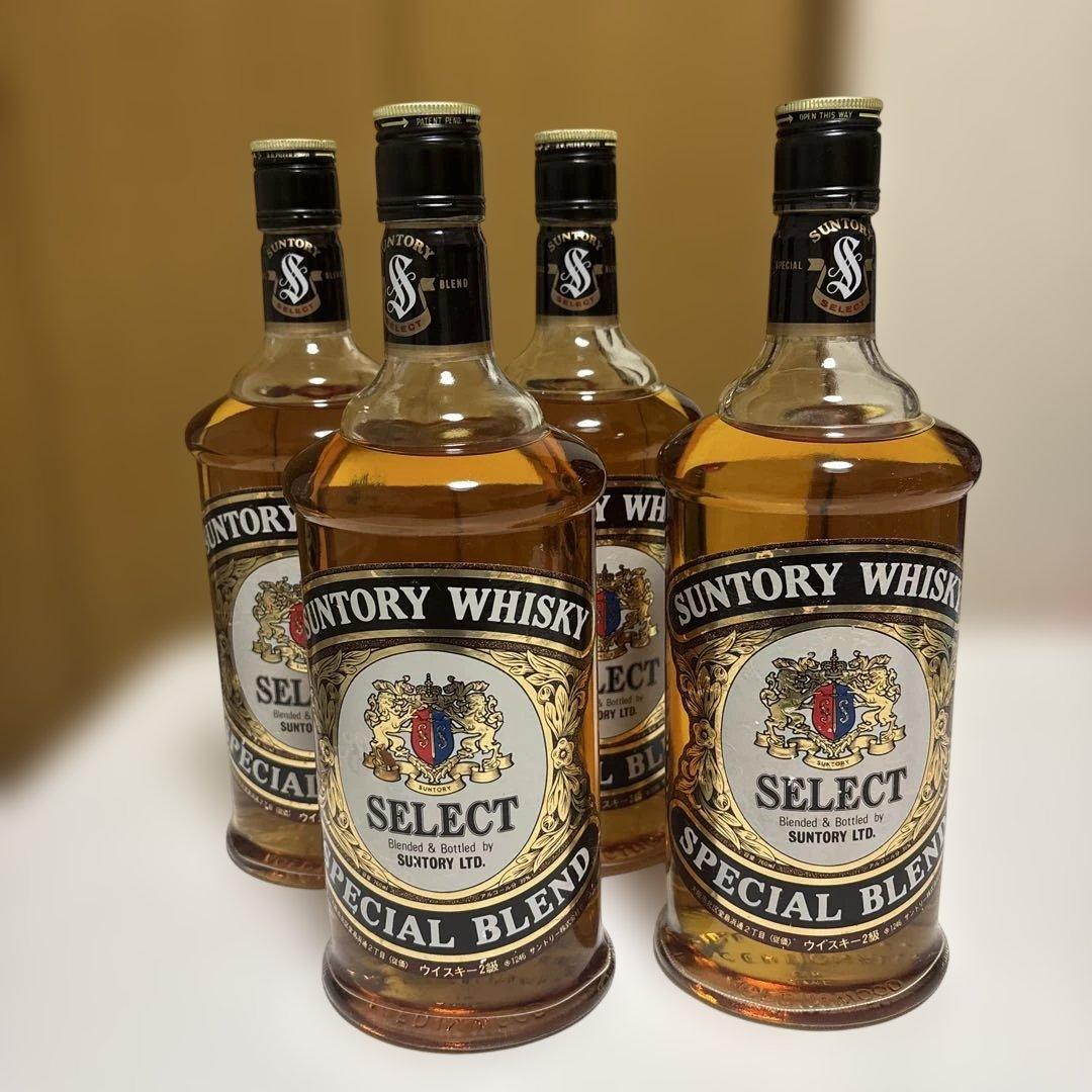 古酒Suntory Select Special Blend ウイスキー 4本❗️