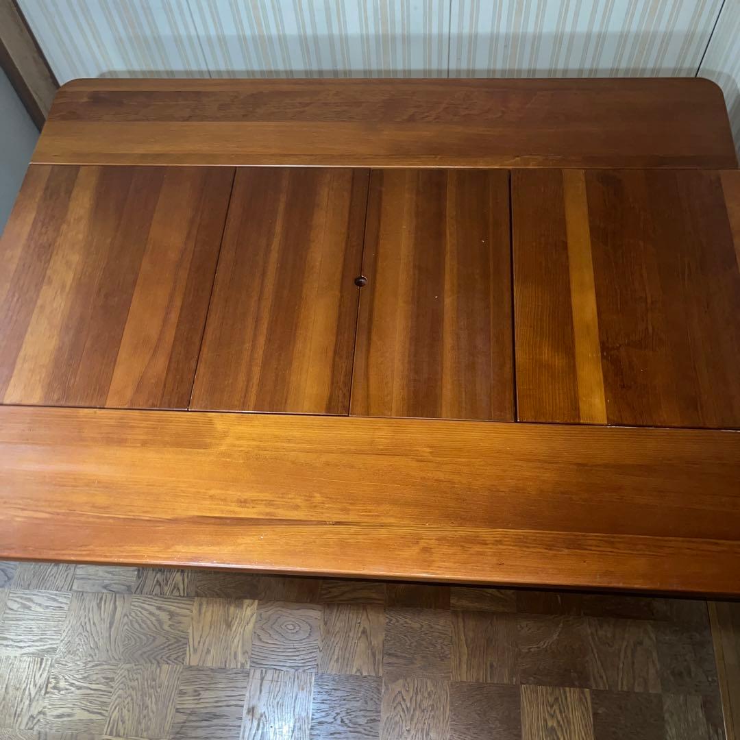 CANADIAN テーブル　木製収納付き