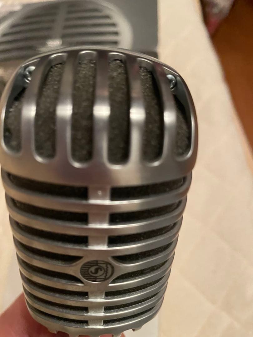 ヒゲ　SHURE 55SH ダイナミックマイク