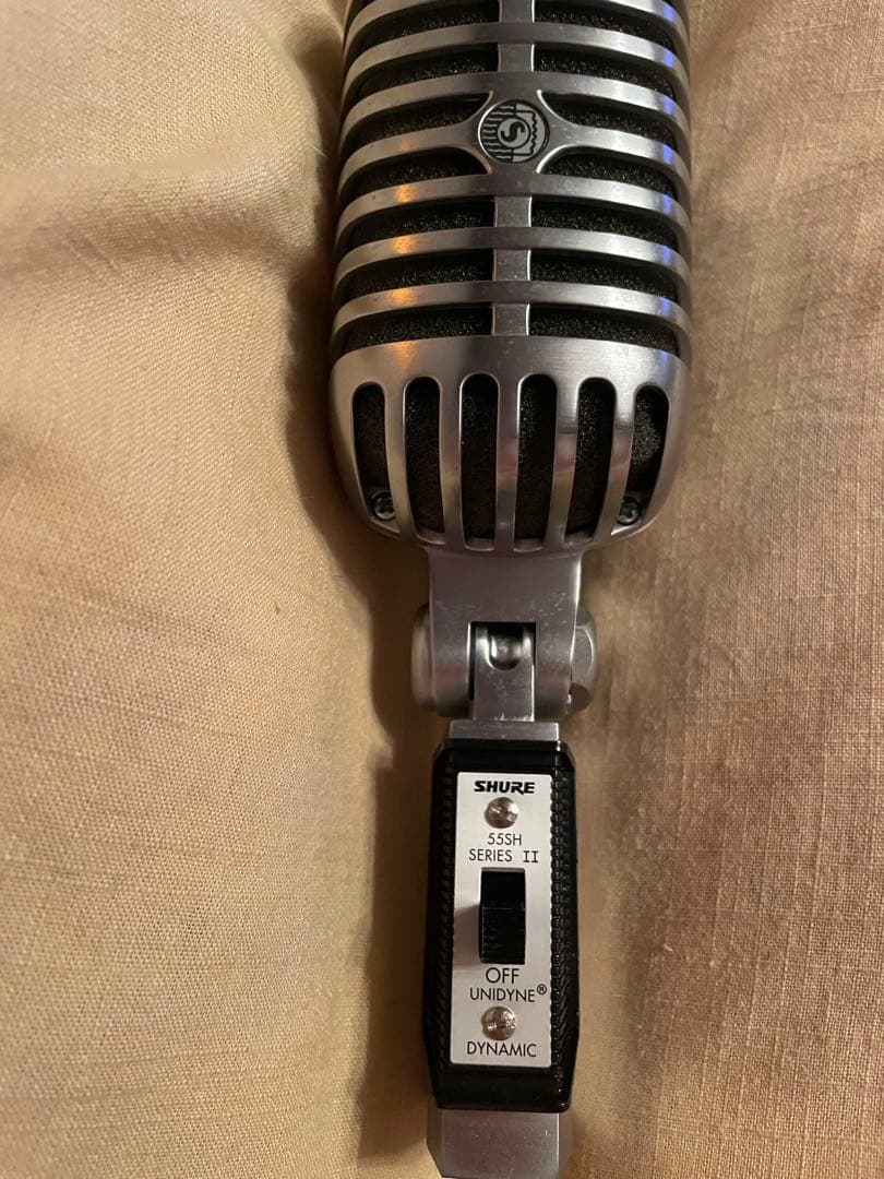 ヒゲ　SHURE 55SH ダイナミックマイク