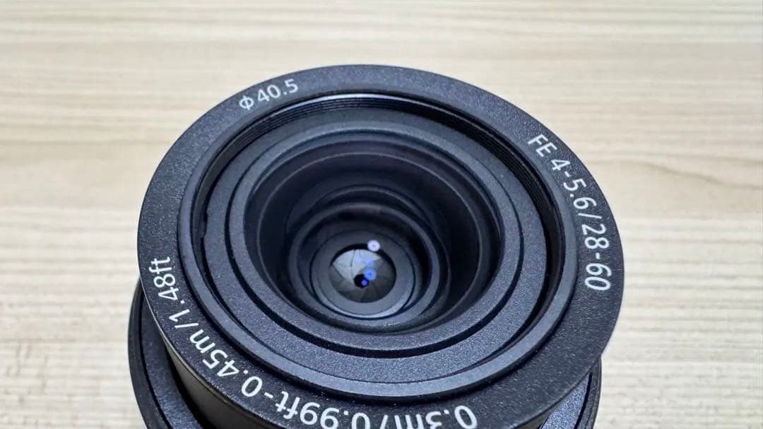 Sony FE 28-60mm F4-5.6 (SEL2860:ズームレンズ)