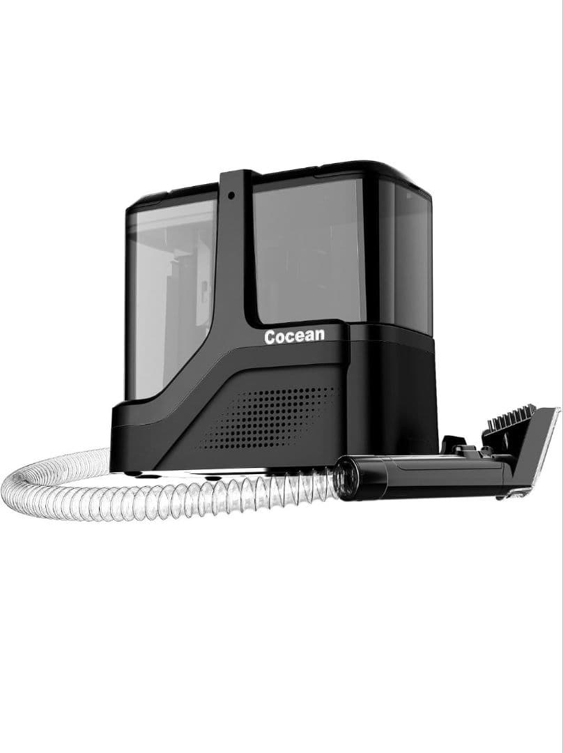 COCEAN リンサークリーナー カーペットクリーナー 家庭用スチームクリーナー