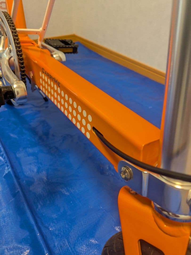 キャリーミー carry me 折りたたみ自転車 折り畳み 超美品 おまけ付き