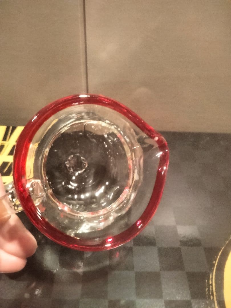 倉敷ガラス　名工　小谷眞三 超希少　ミルクグラス