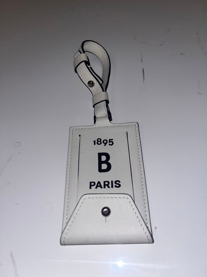 ベルルッティ ネームタグ ホワイト トートバック トゥジュール