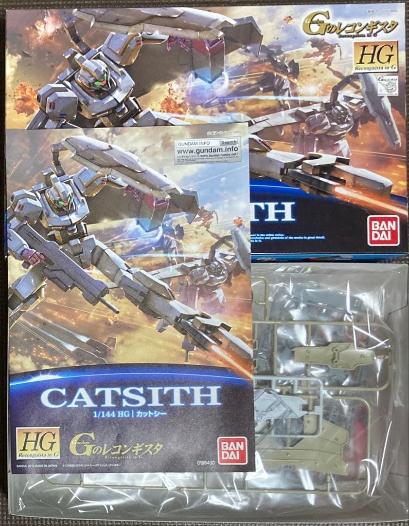 HG Gセルフほか、レコンギスタキット6点セット