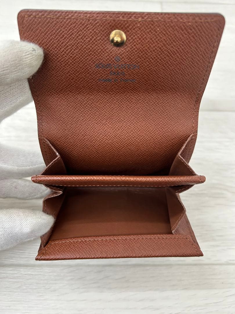 【LOUIS VUITTON】ヴィトン モノグラム ポルト モネ・プラ