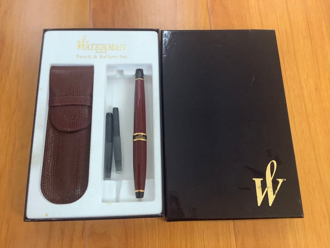 [z132]Waterman 万年筆セット