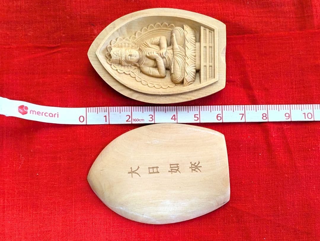 木彫り　菩薩　如来　明王　工芸品　 オブジェ　骨董品　アンティーク　レトロ