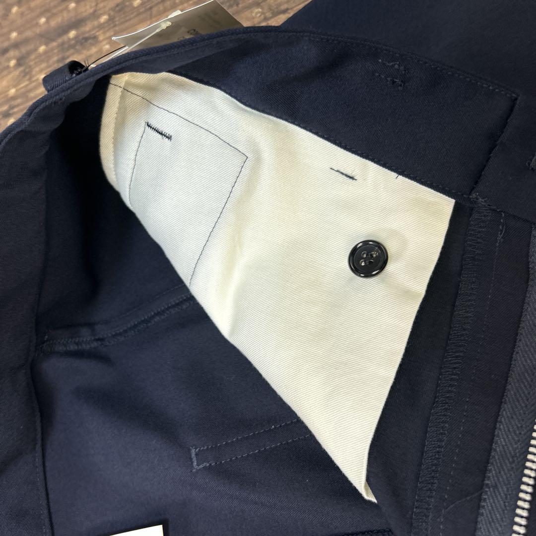 新品タグ付　コムデギャルソン　サルエルパンツ　黒　紺　L ウール100%