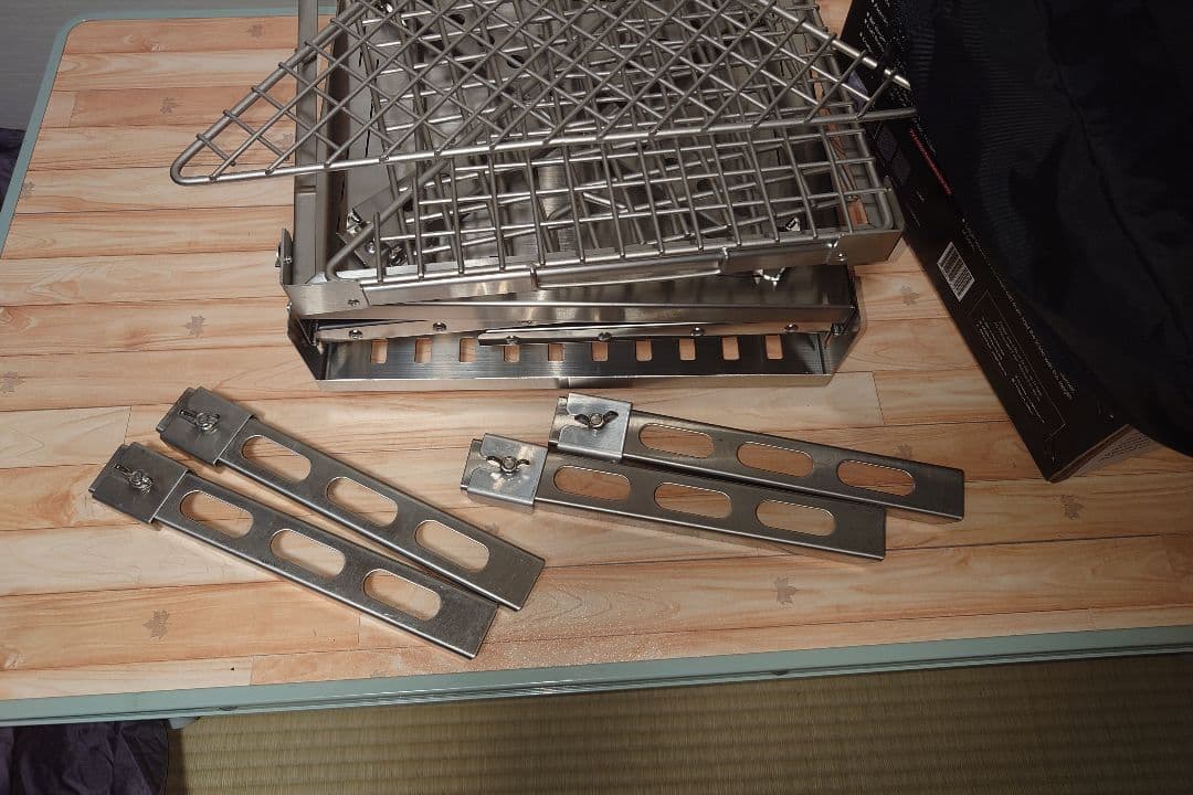 Winnerwell二次燃焼ファイヤーピット 未使用品 延長足は中古付