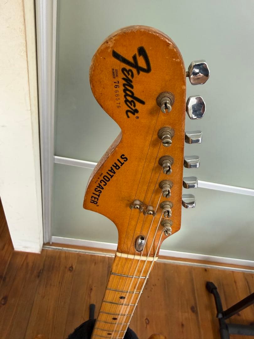 レフティ フェンダーUSA ストラトキャスター 1976 ナチュラル