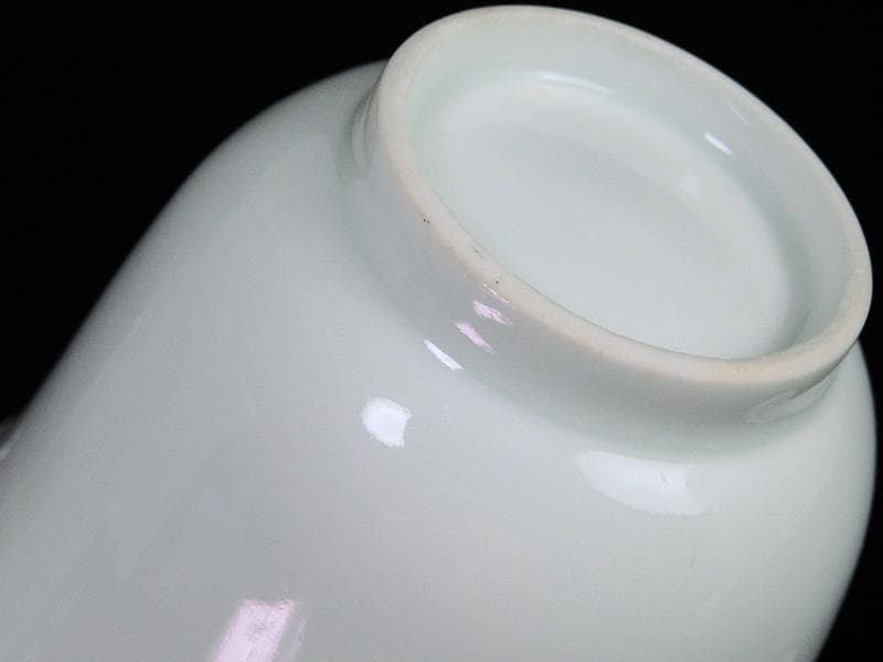 古伊万里　白磁　蓋向付　江戸中期　C358AS-fbjr