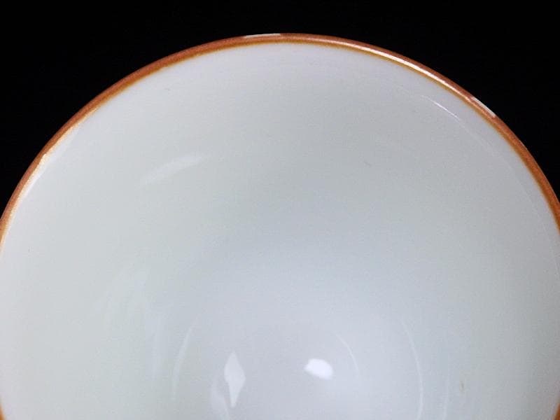 古伊万里　白磁　蓋向付　江戸中期　C358AS-fbjr