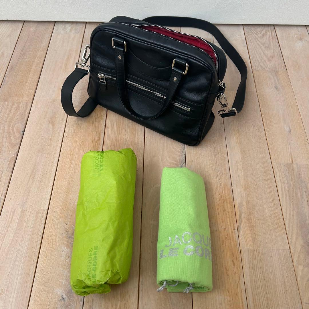 JACQUES LE CORRE リスボンミニ ボストンハンドバッグ フランス製