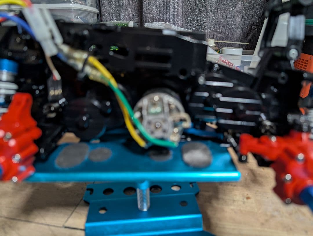 タミヤ　ダイナヘッド　4WS仕様　新品カスタム　レシーバーサービス中