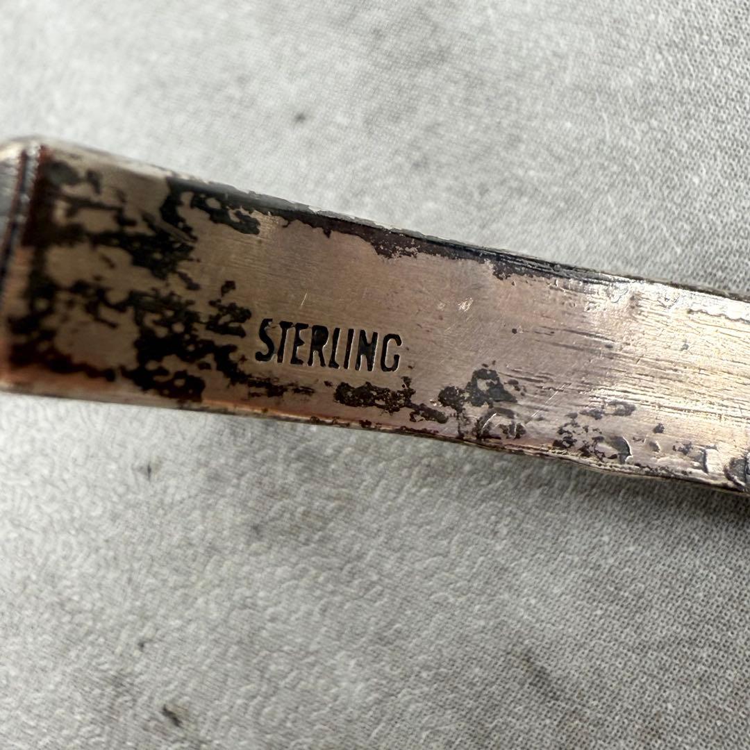 Indian Jewelry トライアングルシルバーバングル 925 刻印あり