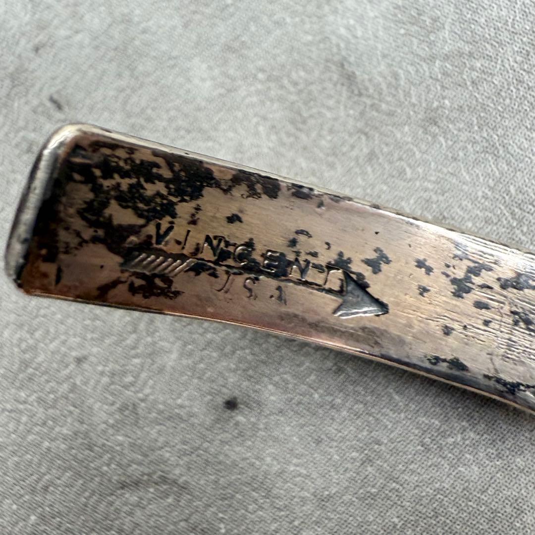 Indian Jewelry トライアングルシルバーバングル 925 刻印あり