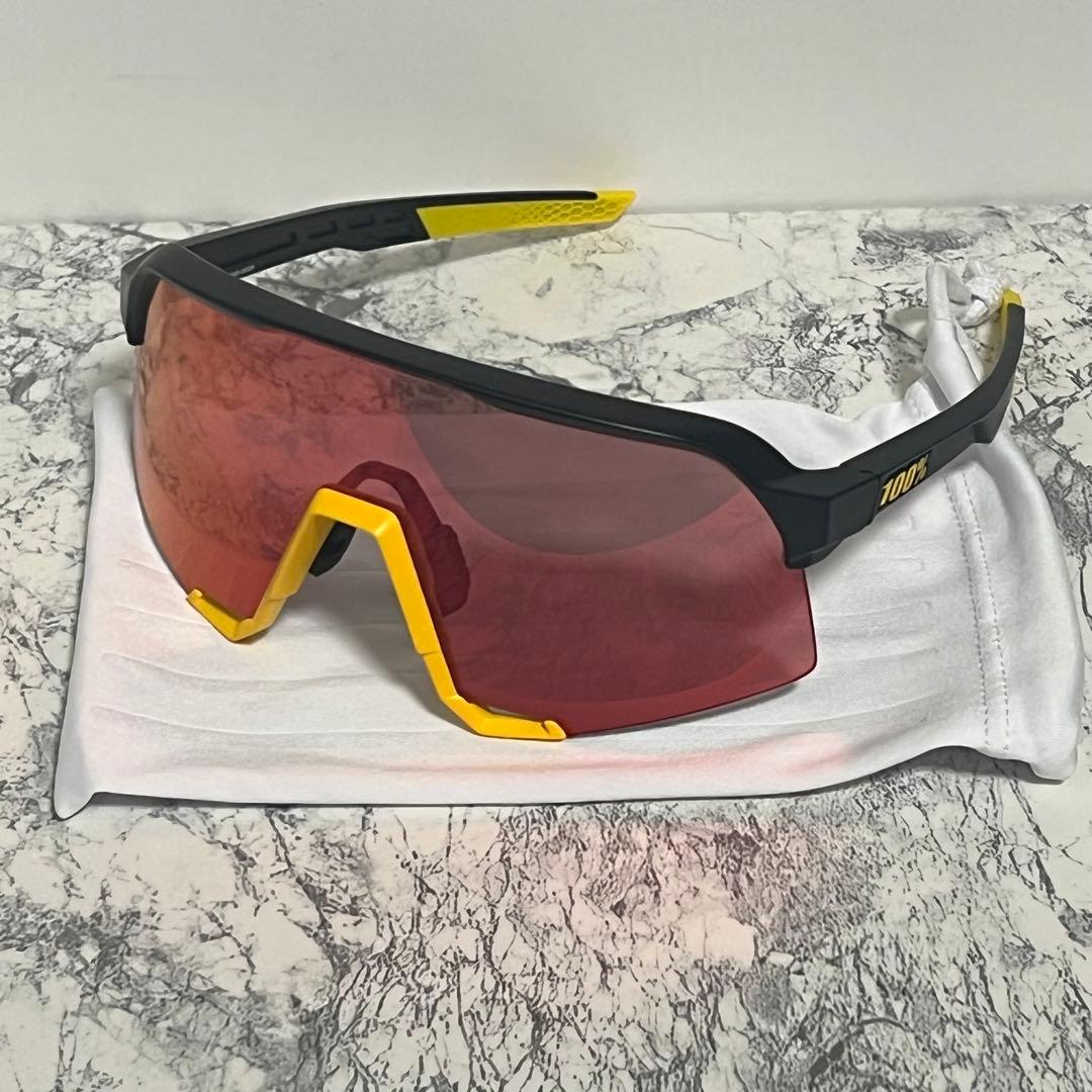 100% ワンハンドレッド サングラス S3 Matte Black カスタム