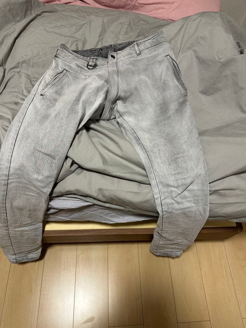 kiryuyrik ブリーチデニム サルエルスキニーパンツ