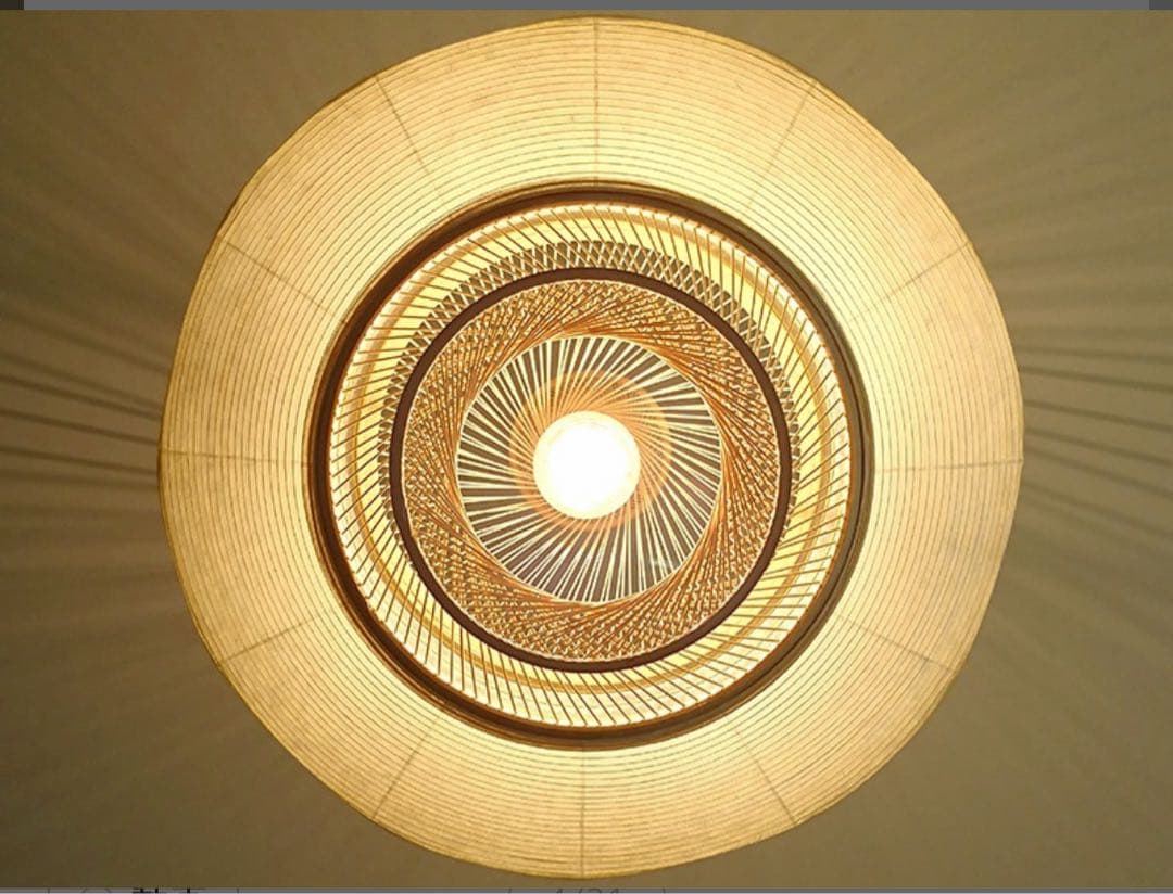 R*m様 RON 和風シーリングライト 円錐形