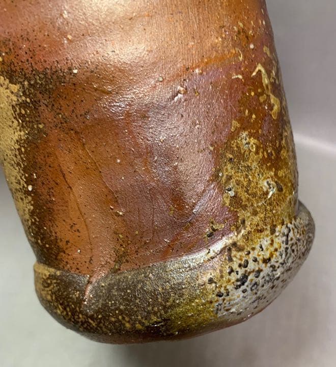 茶道具　印部　旅枕掛花入　伊勢崎満