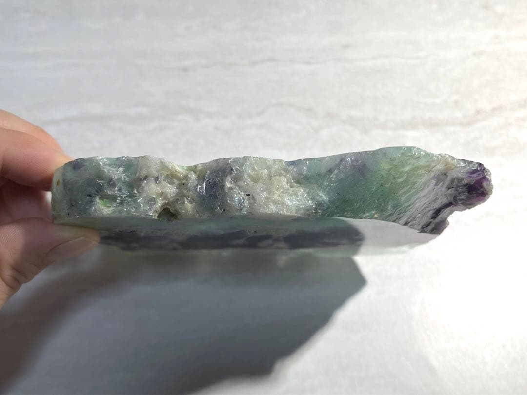 中国産 エンジェル フローライト 原石 鉱物