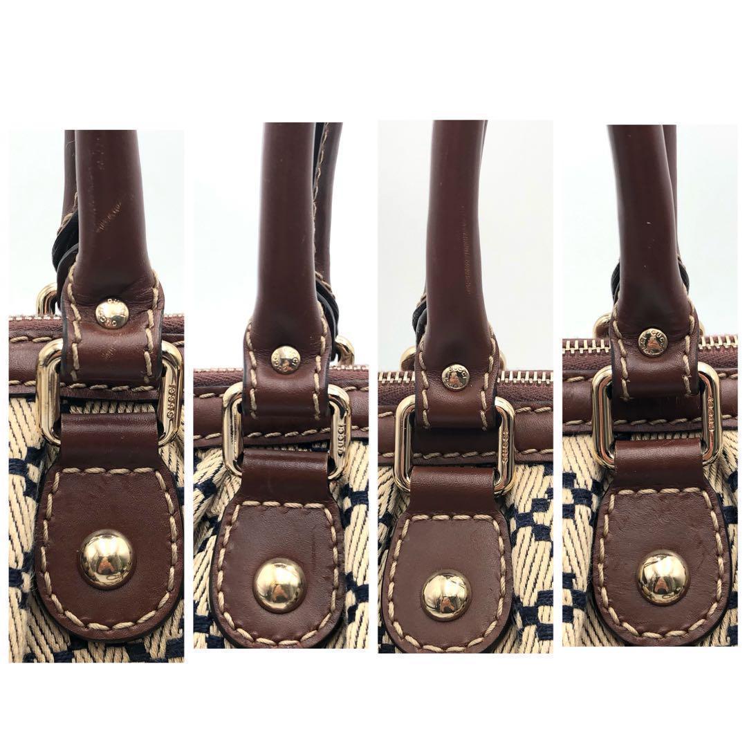 【極美品】GUCCI グッチ ディアマンテ スーキー ２Way ハンドバッグ