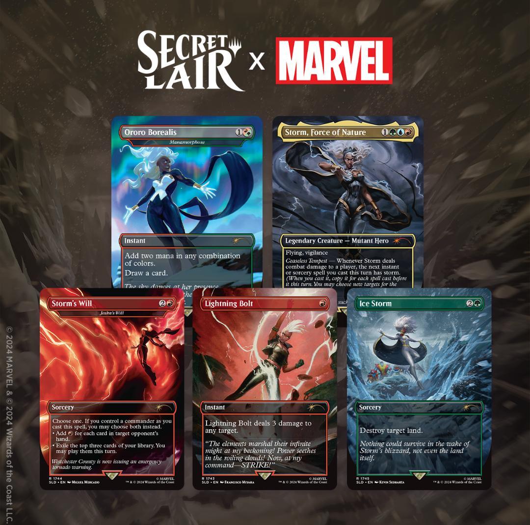 MTG Secret Lair: Marvel’s Storm