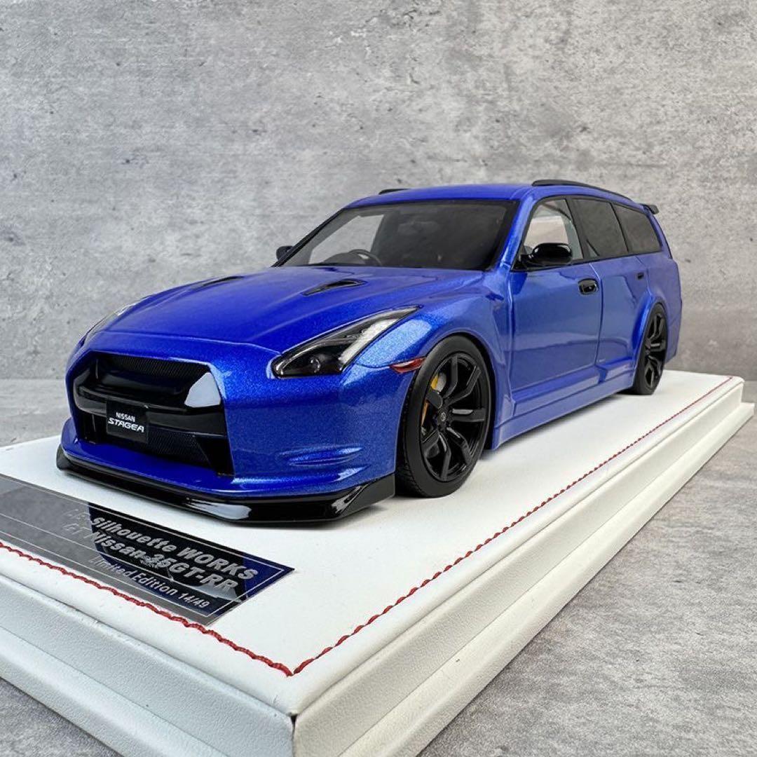 【新品】IVY Nissan GT-R ミニカー 1/18
