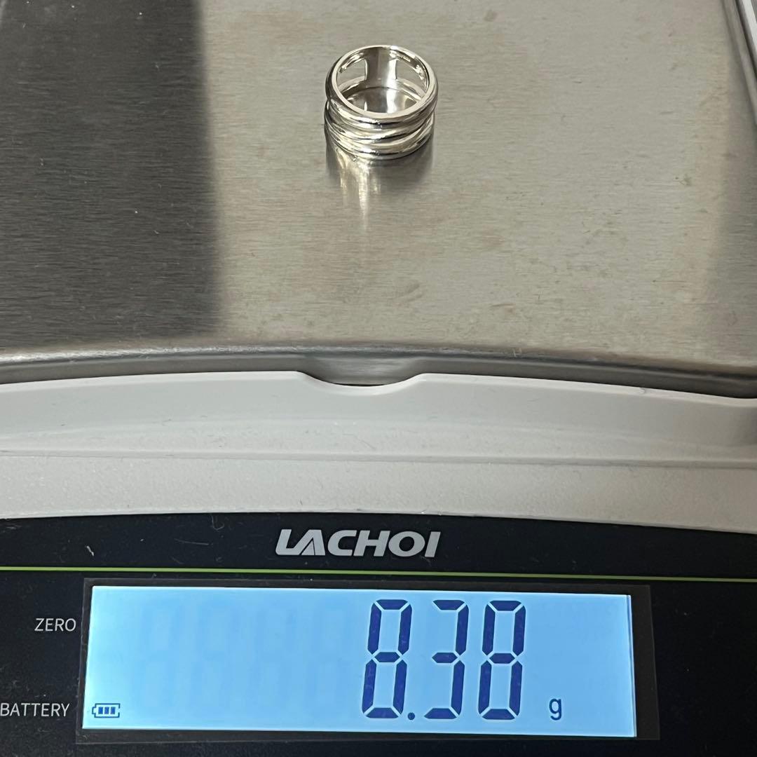 ティファニー TIFFANY ダイアゴナルリング 11号 SV925