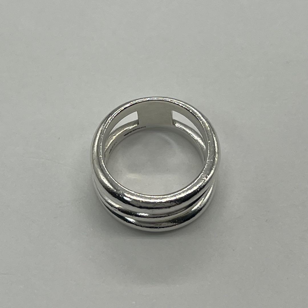 ティファニー TIFFANY ダイアゴナルリング 11号 SV925