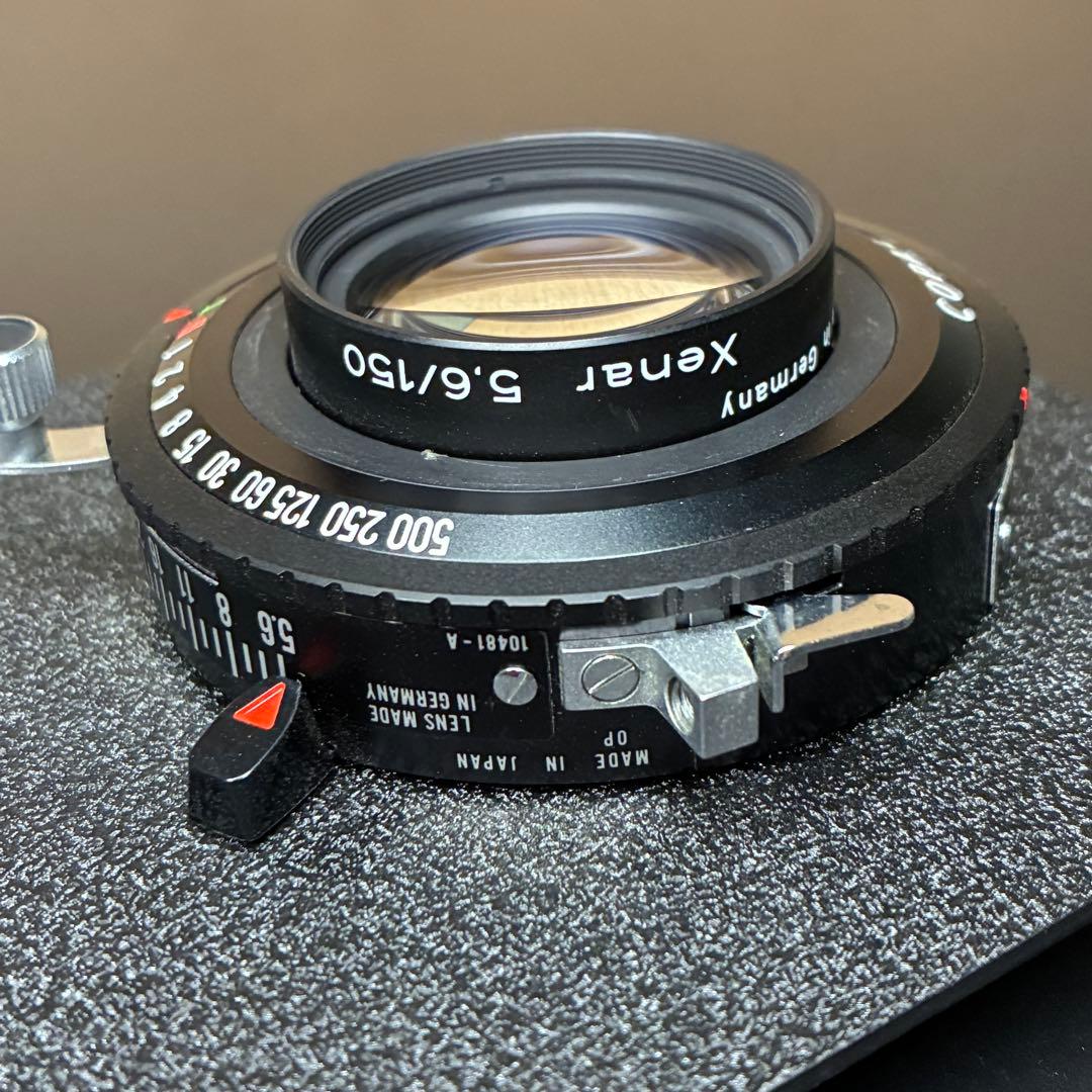 シュナイダー 150mm 5.6 xenar 大型カメラ用レンズ