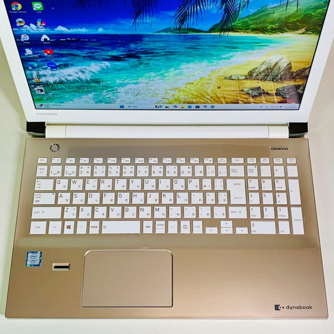 Core i7✨7世代✨SSD1TB✨32GB✨オフィス✨東芝✨ノートパソコン
