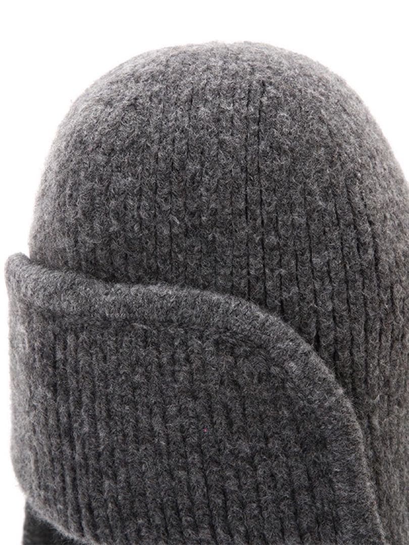 最終値下げ　etre tokyo ヘザートーンフライトニットキャップ