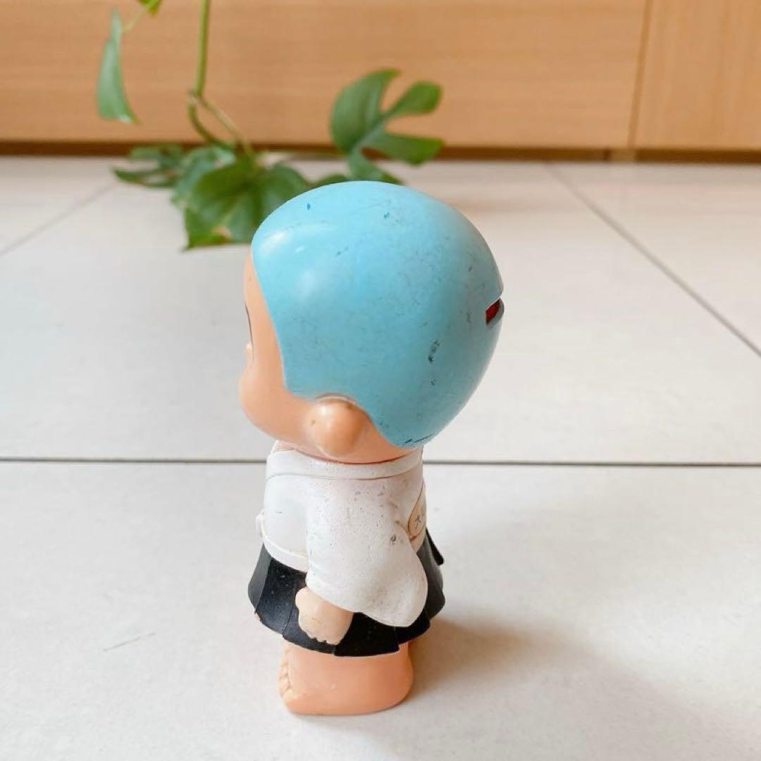 昭和レトロ　ソフビ　信用金庫　信ちゃん　一休さん