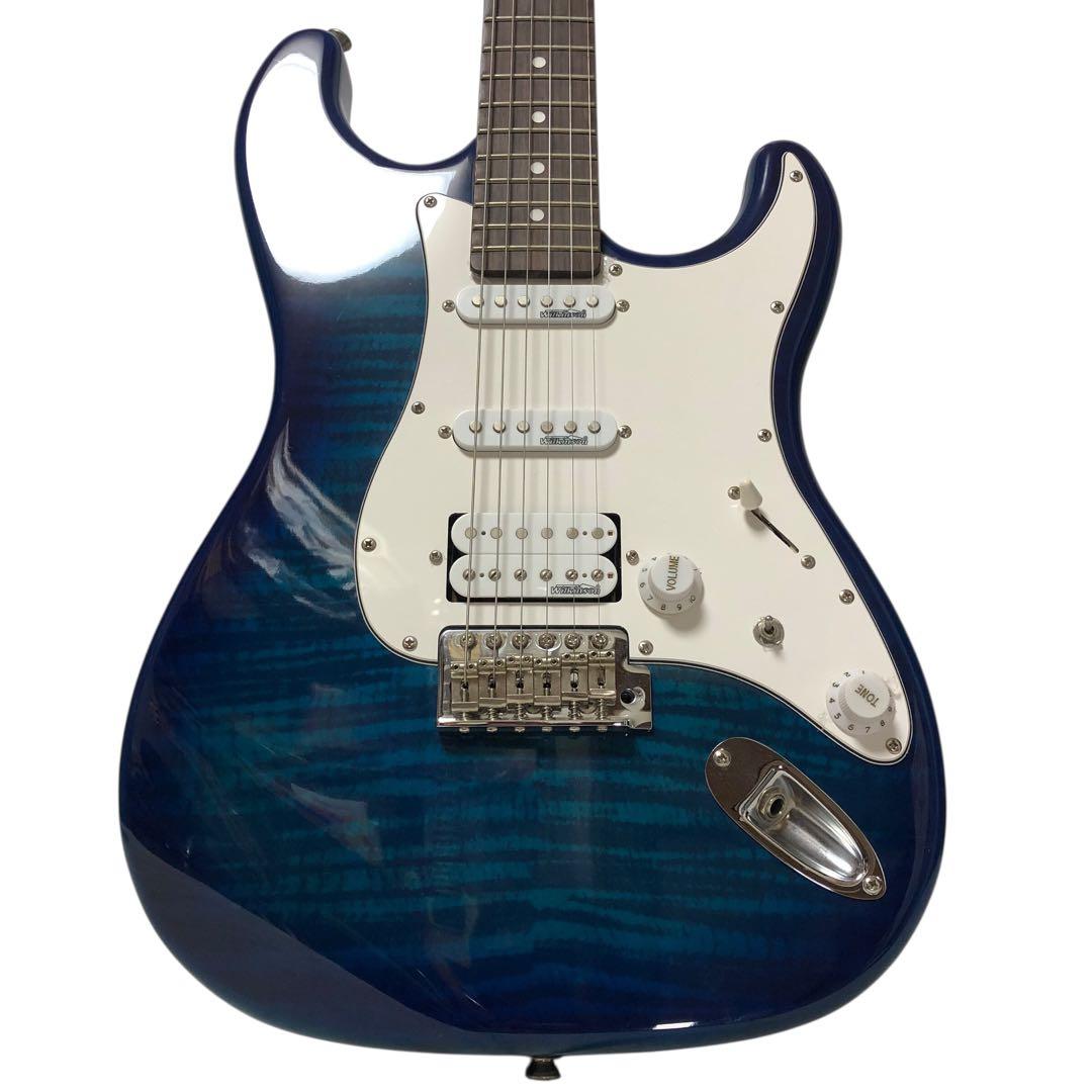 【美品】Busker’s BST-2H ストラトキャスター キルトメイプル