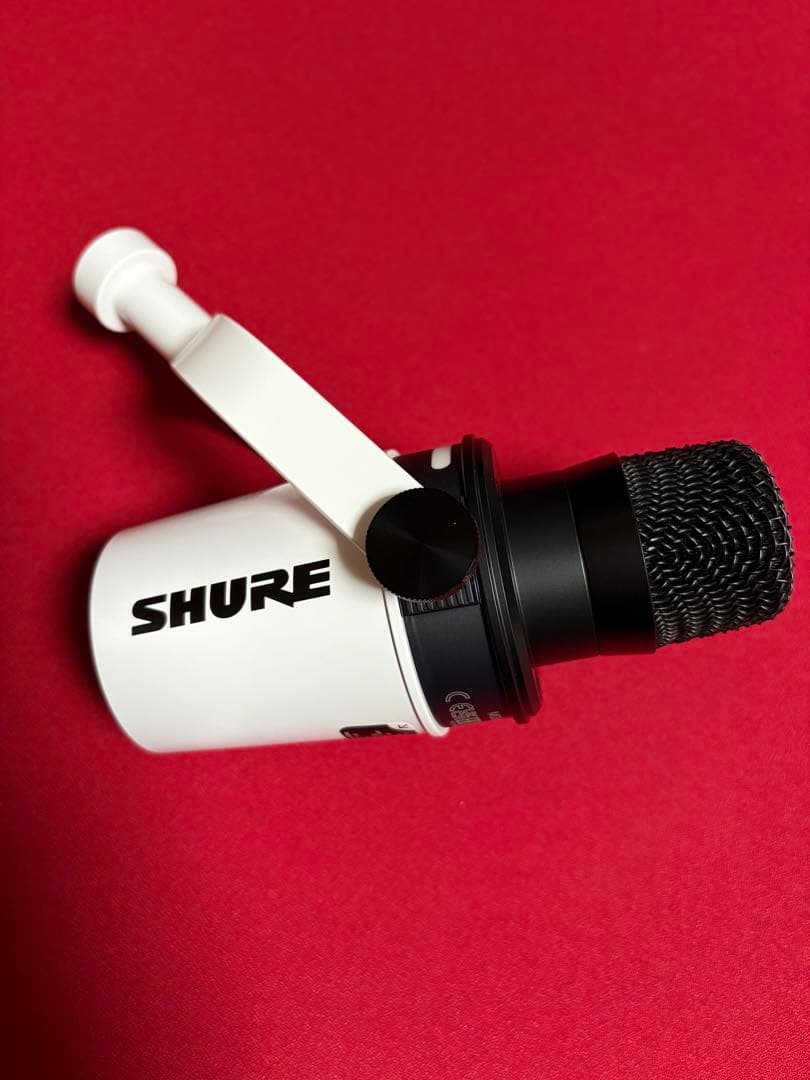 m*t様 SHURE MV7+ポッドキャストマイクロホン