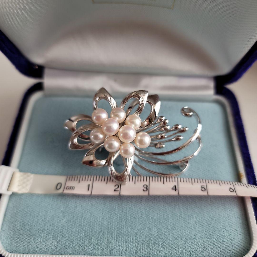 芝翫香 本真珠 ブローチ