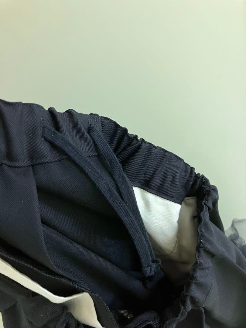 【BLACK COMME des GARCONS】チュール ドッキング スカート