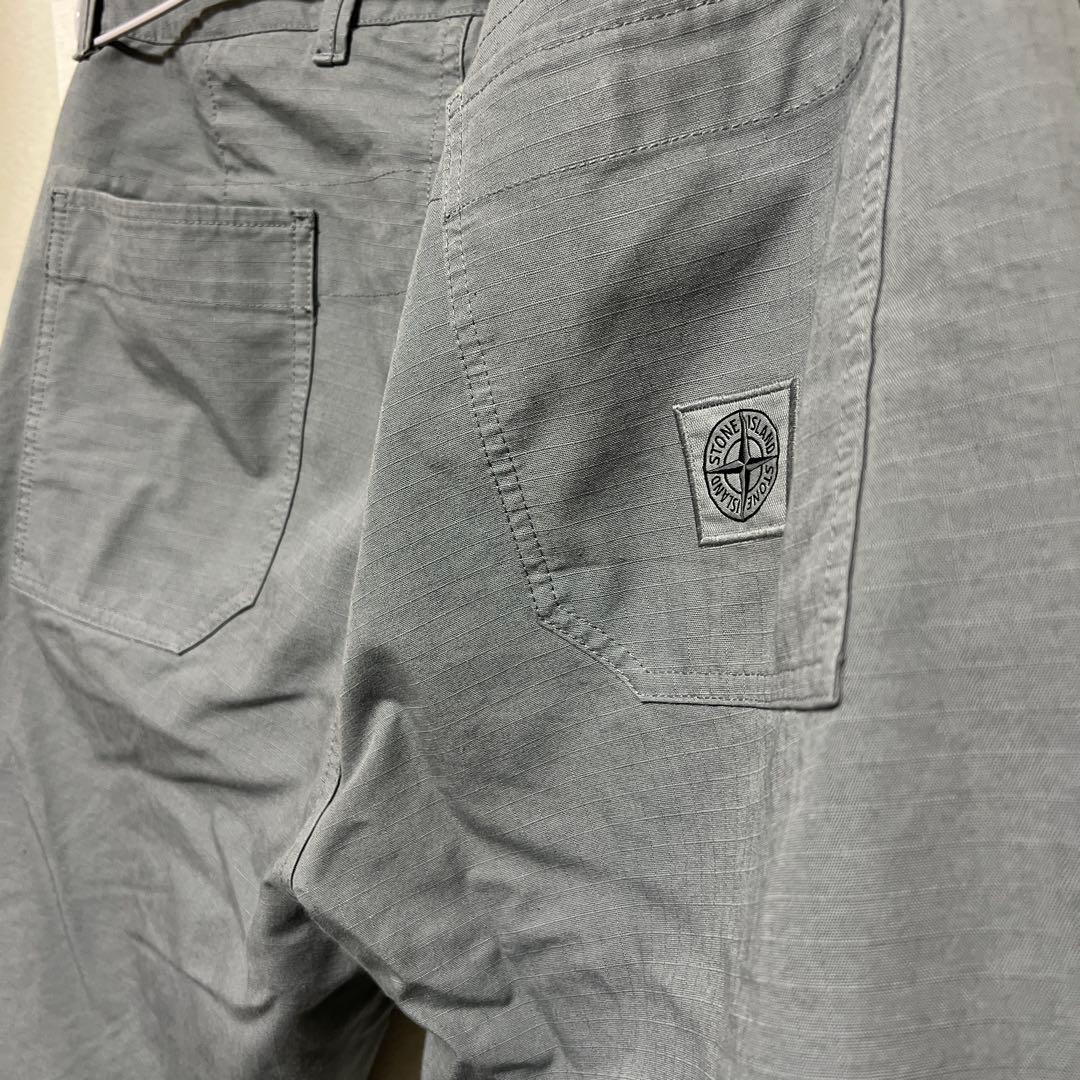 正規品 ストーンアイランド カーキグレー チノパン