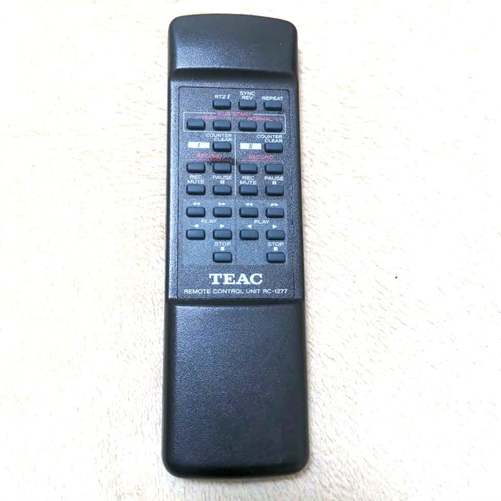 ♦TEAC ティアック オーディオ リモコン RC-1277