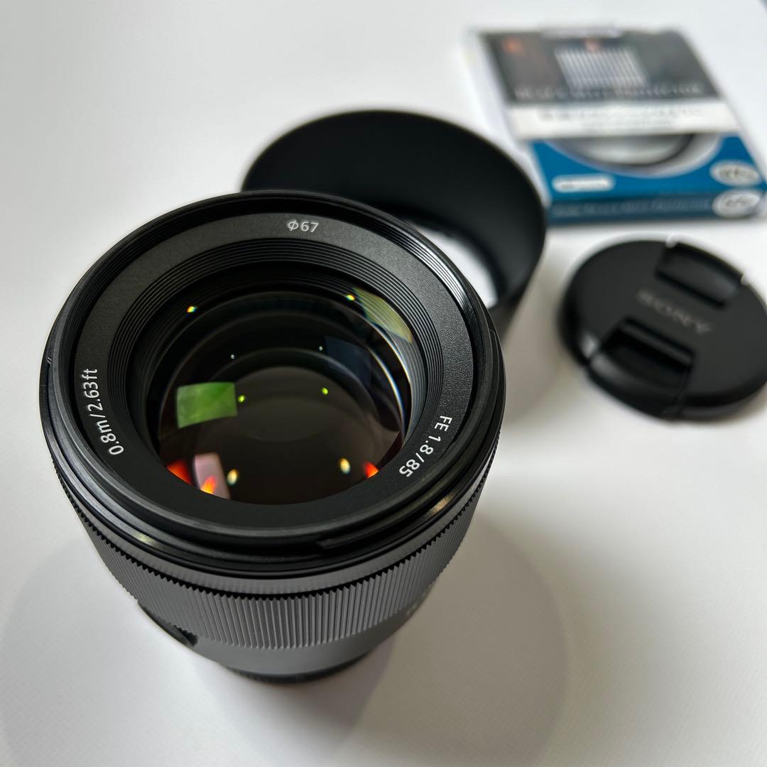 SONY FE85mm F1.8 SEL85F18（ブラックミスト付き）