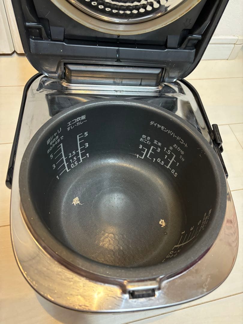 Panasonic 炊飯器 デジタル表示 黒