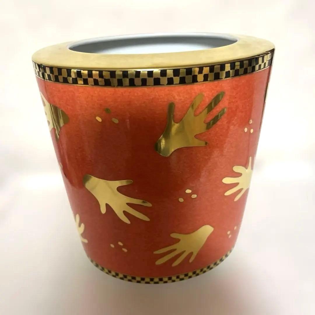 ブルガリ BVLGARI ローゼンタール マニアルベント 花瓶 フラワーベース